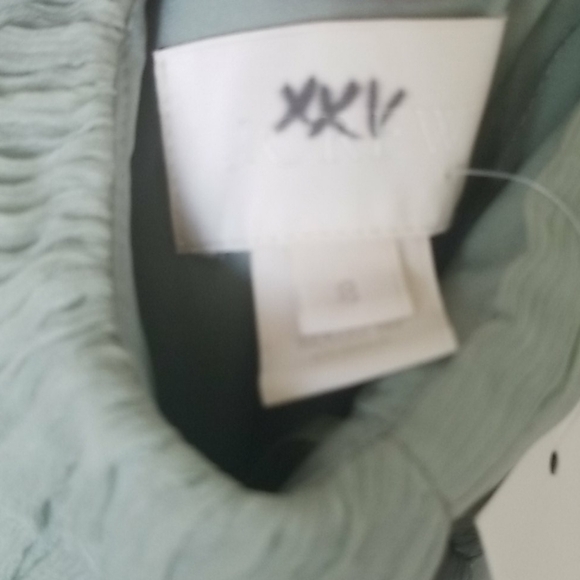 J.Crew NWT Romantic Dusty Shale Clara Illusion Chiffon Sleeveless Dress size 8 - Picture 8 of 9